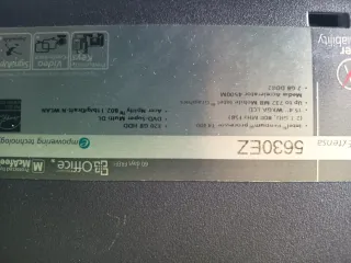Portátil retro Acer Extensa 5630EZ