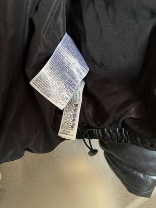 Chaqueta Zara efecto piel acolchada