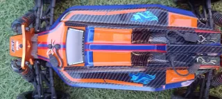 Coche RC ZD Racing Naranja/Azul
