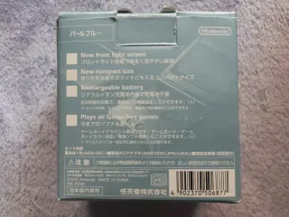 Nintendo Game Boy Advance SP Blu Artico
