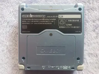 Nintendo Game Boy Advance SP Blu Artico
