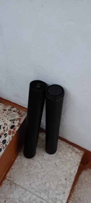2 patas para mesa de camper Negros