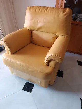 Sillón Relax Cuero Reclinable