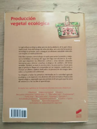 Libro Producción Vegetal Ecológica