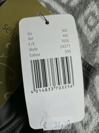 Sujetador Sassa 90C sin estrenar