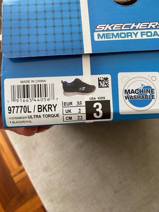 Skechers Niños Talla 35