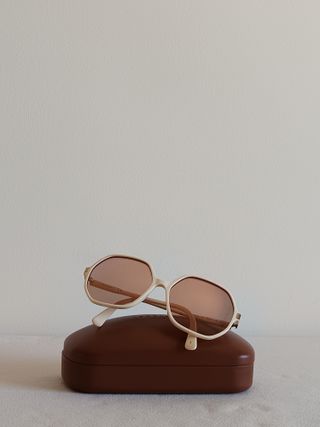 Occhiali da sole Longchamp donna LO613S Beige/Marrone