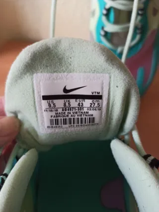 Nike Air Max 270 React translúcidas