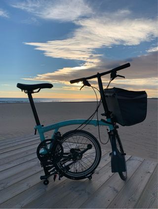 Bici Brompton pieghevole