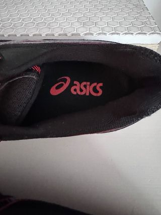 Zapatillas Asics Gel Quantum 180 VII Negras Rosas