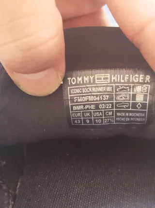 Zapatillas Tommy Hilfiger Azul/Rojo