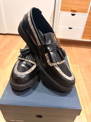 Mocasines George Cox x Fred Perry Ed. Limitada