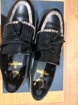 Mocasines George Cox x Fred Perry Ed. Limitada