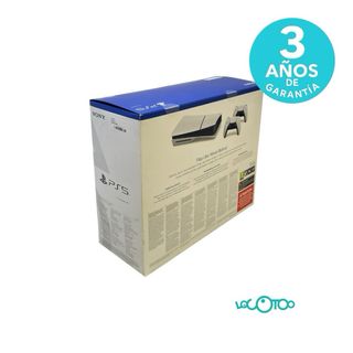 Consola Sony PS5 Slim con Lector + 2 Mandos