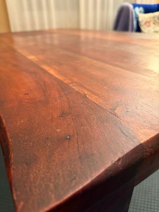 Mesa de madera maciza