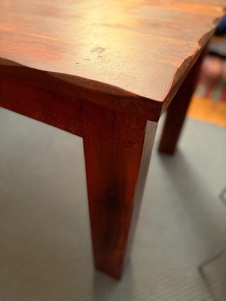 Mesa de madera maciza
