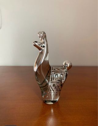 Figura Llama Cristal de Perú
