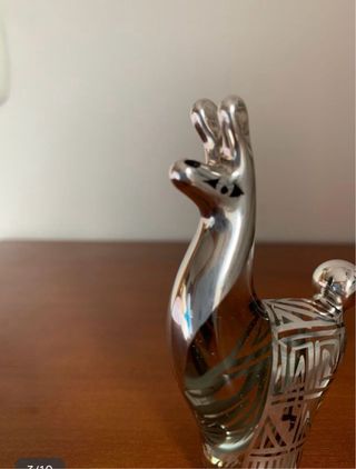 Figura Llama Cristal de Perú