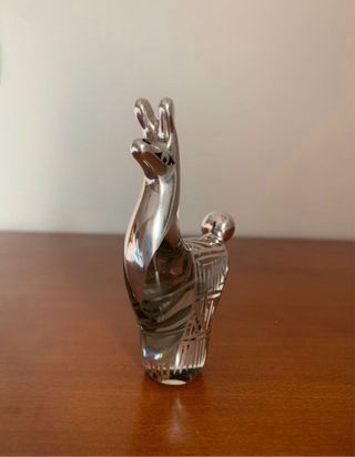Figura Llama Cristal de Perú