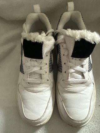 Nike Deportivas Blancas y Negras