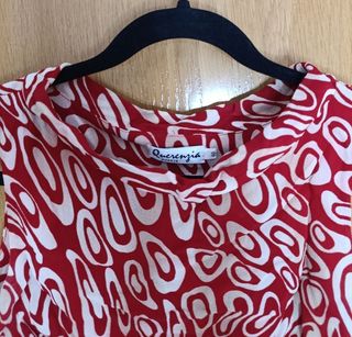 Conjunto falda y blusa retro señora vintage