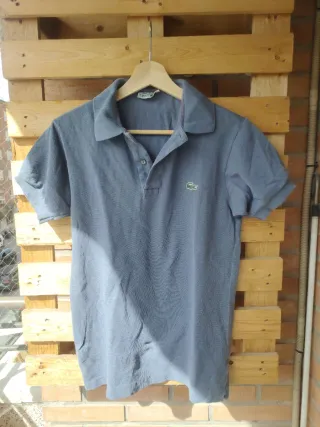 Polo Lacoste unisex Gris/Azulado