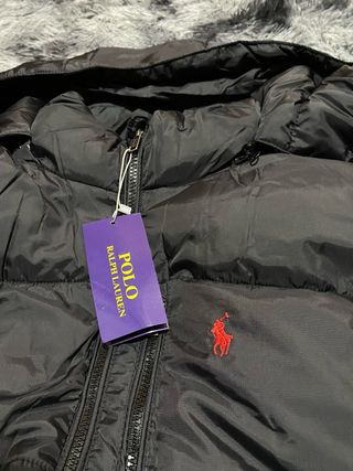 Polo Ralph Lauren Chaquetón Negro Talla L