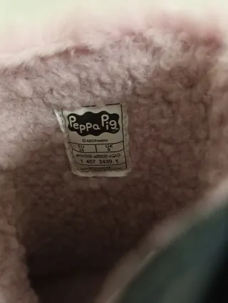 Botas Peppa Pig menina tam 23 novas a estrear