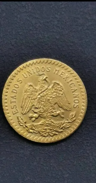 Vendo Moneda 50 Pesos Baño Oro 18k Colección