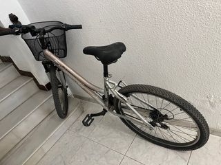 Bicicleta de montaña con marchas