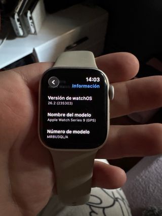 Apple Watch Series 9 GPS Plata