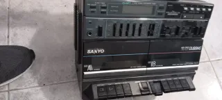 Radiocasete Sanyo MW250K Doble Cassette