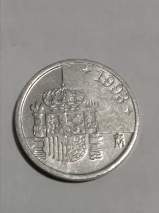 Moneda 1 Peseta 1994 Rey Juan Carlos