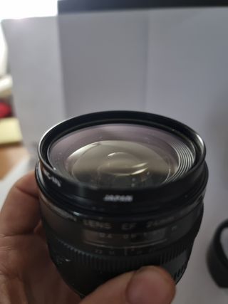 Canon EF 24mm f/2.8 + Paraluce EW-60