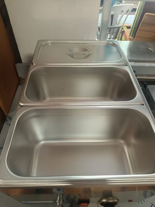 Baño María Sobremesa 3 Cubetas con grifo