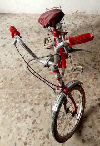 Bici vintage Torrot Roja