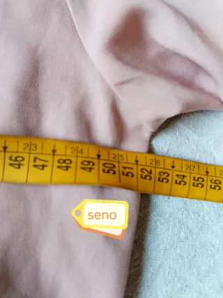 Abito chemisier rosa taglia unica