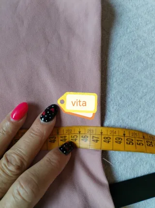 Abito chemisier rosa taglia unica