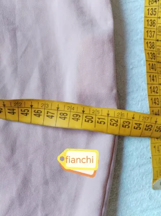 Abito chemisier rosa taglia unica