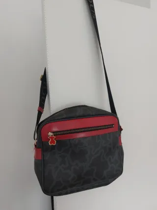 Bolso Tous Negro y Rojo