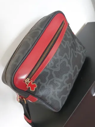 Bolso Tous Negro y Rojo