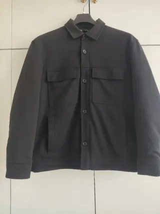 Cazadora Zara Caballero Negra