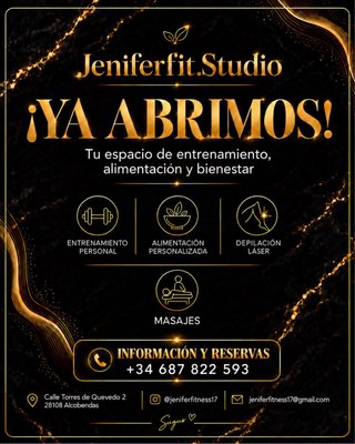 Masajes, Entrenamiento, Nutrición y Depilación.