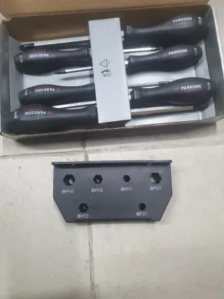 Set 6 Destornilladores Parkside Cinceladores