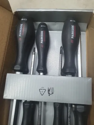 Set 6 Destornilladores Parkside Cinceladores