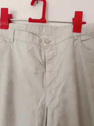 Pantalón Lasserre chica gris perla