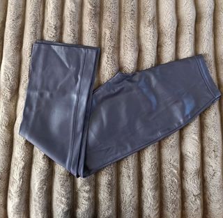 Pantalón piel mujer purplr leather pants