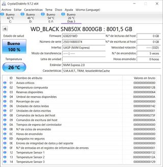 WD Black SN850X 8TB NVMe SSD NUEVO
