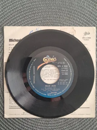 Vinilo 7" Michael Jackson Billie Jean