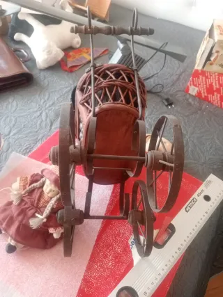Carrozzina bambole vintage